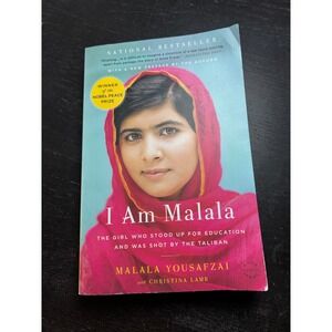 I Am Malala Yousafzai Paperback‎ Book Memoir Nobel Peace Prize Winner 2015 Ed